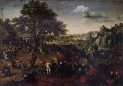 Landscape with Village Festival Lucas van Valckenborch